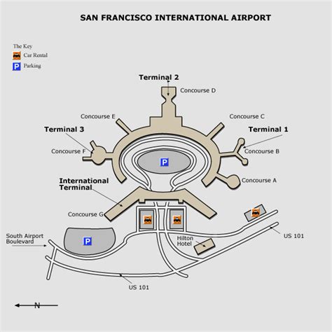 28 Sfo International Terminal Map Maps Online For You