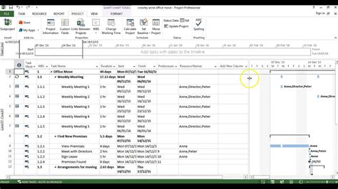 Ms Project 2013 Resource Levelling Baseline Costreports Youtube