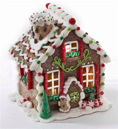 20 Gingerbread House Christmas Decoration Decoomo