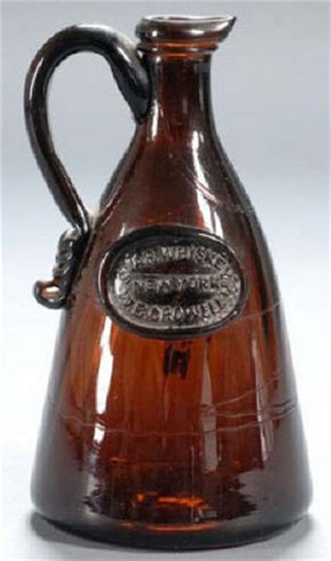 The amber glass protects and preserves your oils against outside elements and damaging sunlight. Whiskey Bottle; Star, WB Crowell Jr, New York, Bell Form ...