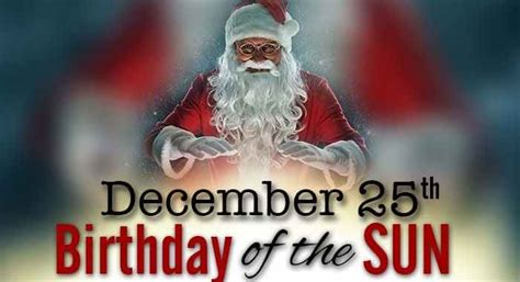 The Pagan Origins Of Christmas December 25th Birthday Of The Sun