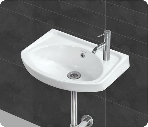 Buy Belmonte Wall Hung Wash Basin 402 Online In India Vardhman