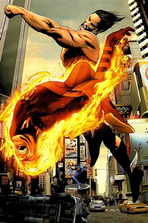 The Human Torch And The Invisible Woman Vs Namor