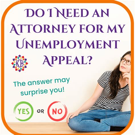 Do I Need An Attorney For My Unemployment Appeal • Katherine M Bushnell Attorney At Law Pllc