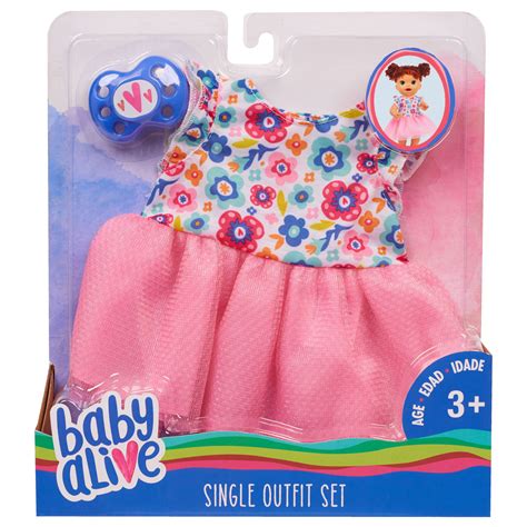 Baby Alive Single Outfit Set Floral Dress