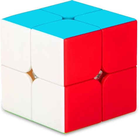 Sisys Speed Cube 2x2x2 Magic Cube Stickerless 3d Puzzle Cube 2 By 2