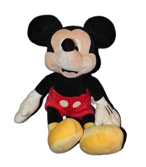 Peluche doudou Mickey Disney Club Nicotoy 40 cm 587 2913 étiquette chez