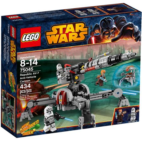 The cycle is now complete! LEGO Star Wars Republic AV-7 Anti-Vehicle Cannon Building ...