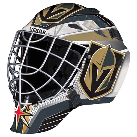 Nhl Vegas Golden Knights Franklin Sports Goalie Helmet Franklin