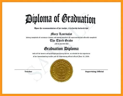 Graduation Certificate Template Word Certificatetemplateword With