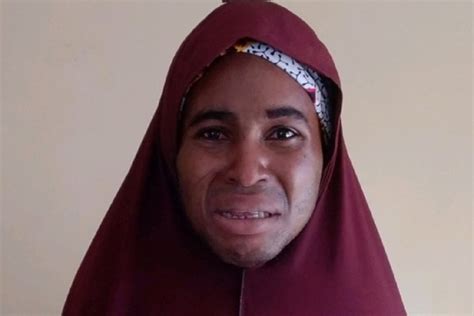 fraud suspect arrested dressed as woman the nation newspaper