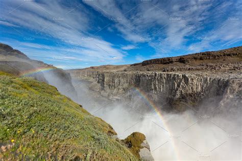 Dettifoss Waterfall In Iceland Containing Iceland Dettifoss And