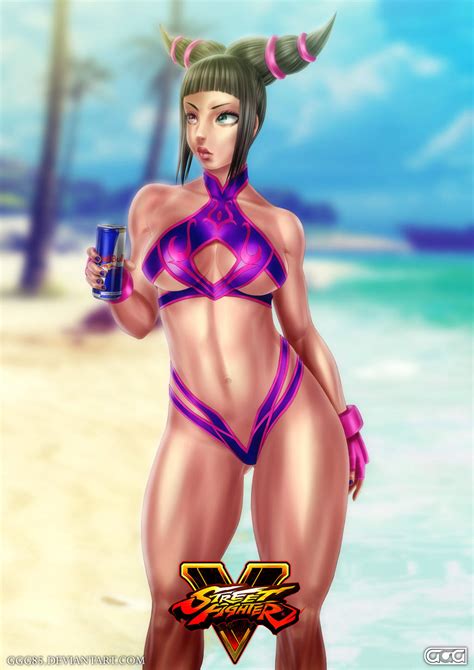 Street Fighter Juri Bikini My XXX Hot Girl