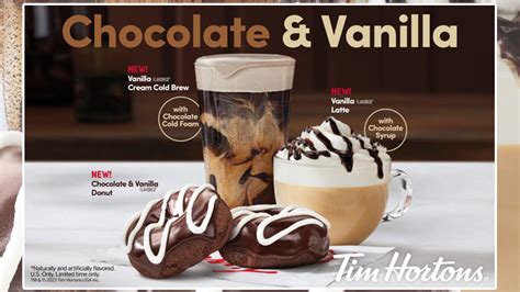 Tim Hortons Launches New Chocolate And Vanilla Flavored Cold Brew