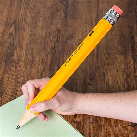 Giant Wooden Pencil In Weird Pens Pencils Ts By Archie Mcphee