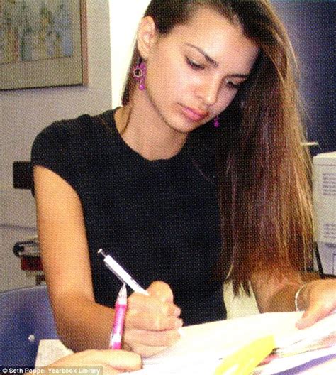 Emily Ratajkowski Shows Natural Beauty In Old School Yearbook Photos