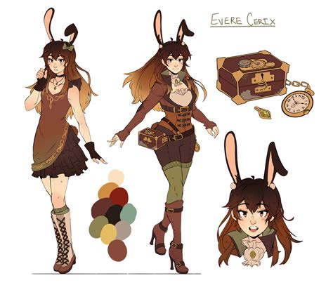 pricklyalpaca art reference sheet commission for irefe on deviantart