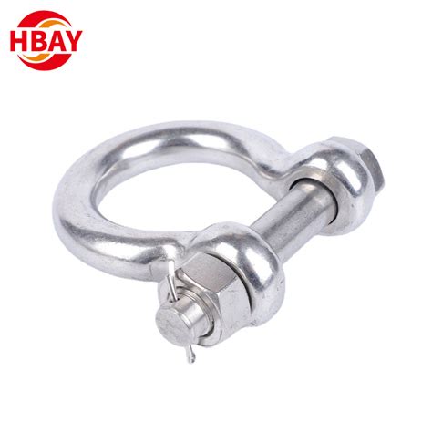 Drop Forged High Tensile Screw Pin Safety G 2130 Anchor Shackles Rigging China Bow Shackle And