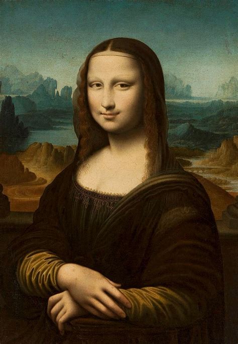 Leonardo Da Vinci Mona Liza Aleklasa