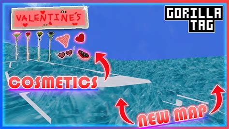 New Valentines Cosmetics Map Leaks Gorilla Tag Youtube