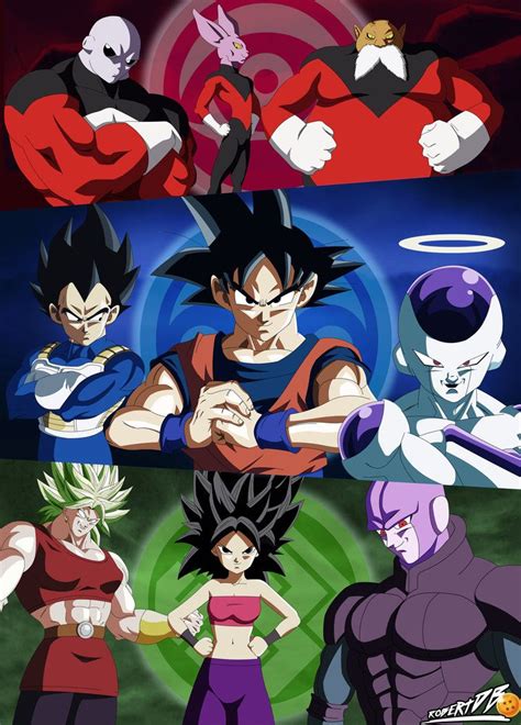 Dragon Ball Super Poster Universe Survival By Robertdb Anime Dragon Ball Super Dragon Ball