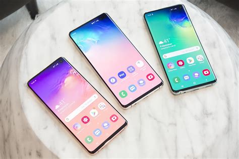 Samsung Galaxy S10 S10 And S10e Hands On More Parity Less Clarity
