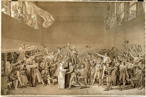 Jacques Louis David The Oath Of The Tennis Court The Metropolitan