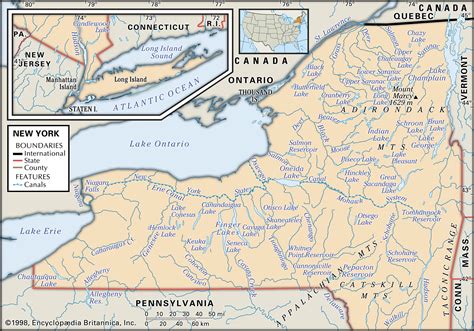 New York Capital Map Population History And Facts Britannica