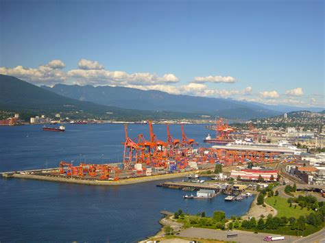 The Docks Of Vancouver In British Columbia Canada Image Free Stock