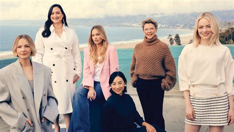 Margot Robbie Emma Stone Lily Gladstone And Thrs Actress Roundtable