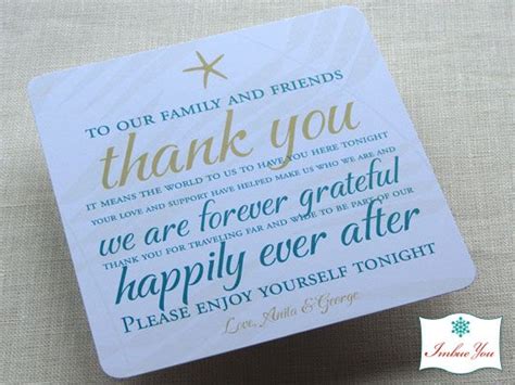 Thank you card wording examples. Wedding Reception Thank You Card Wording | I'm getting ...