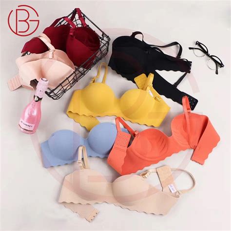 gbra seamless breathable strapless nonwire push up bra size 32 38ab shopee philippines