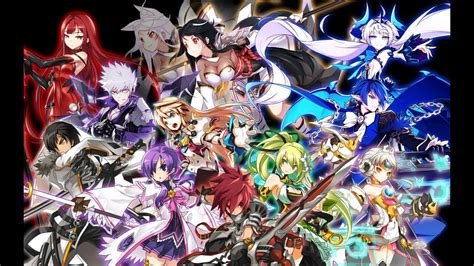 Elsword All Characters Combo And Superskill Youtube