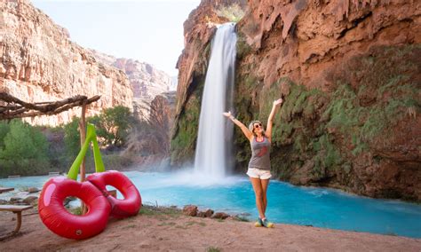 Havasu Falls Swimming