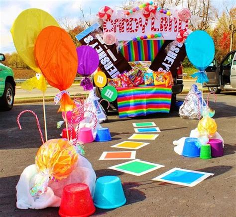 20 Thrifty Trunk Or Treat Decorating Ideas Candyland Decorations