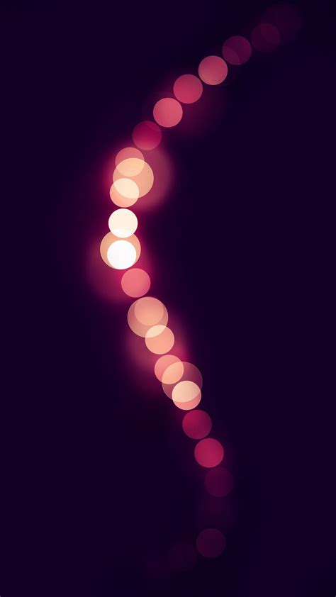 Pink Light Circles Best Htc One Wallpapers