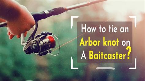 Best 6 Steps How To Tie An Arbor Knot On A Baitcaster