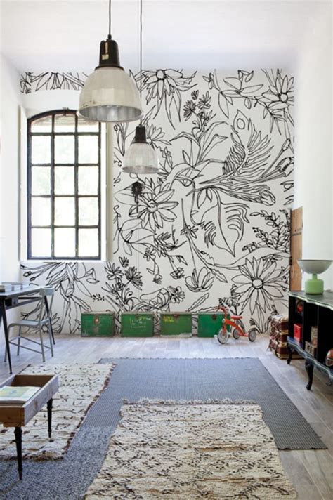 Unlike canvas paintings or framed images, oversized not all murals require a prerequisite fine arts class. 30 Eye-Catching Wall Murals to Buy or DIY | Decor ...