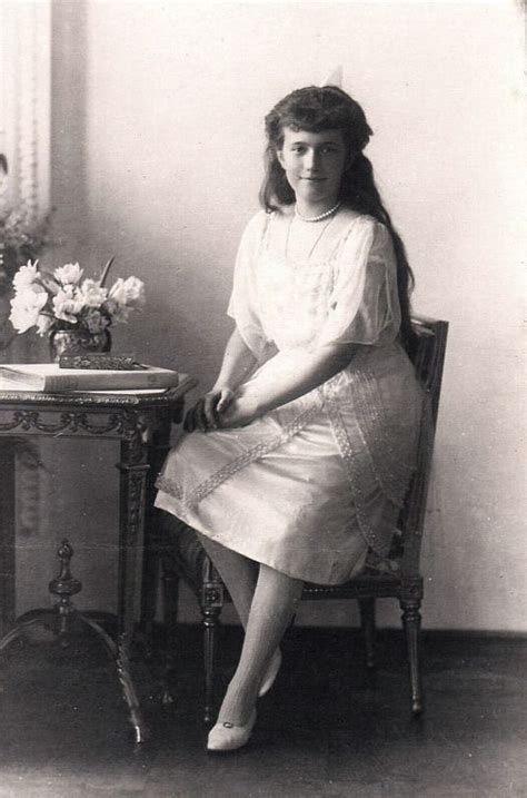 Grand Duchess Anastasia Nikolaevna Of Russia 1901 1918 Youngest Of