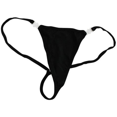 Womens Flirtzy Mini Micro Lycra Y Back G String Thong With Breakaway 599 Liked On