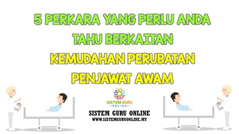 Kemudahan perubatan dan cuti tahunan. 5 Perkara yang Perlu Anda Tahu Berkaitan Kemudahan ...