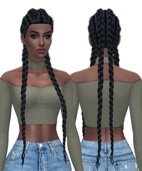 79 Best The Sims 4 Black Hairstyles Images On Pinterest