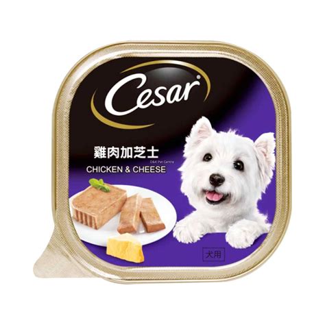Cesar Chicken And Cheese Dog Food 100g X 24 Can