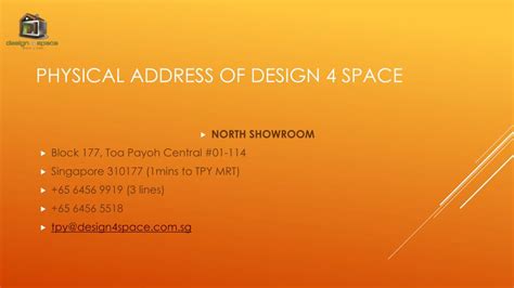 Ppt Design 4 Space Is Best Ever For Interior Design Powerpoint
