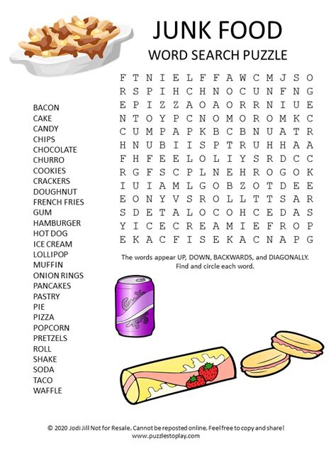 Healthy Foods Snacks Word Search Wordmint Healthy Eating Word Search
