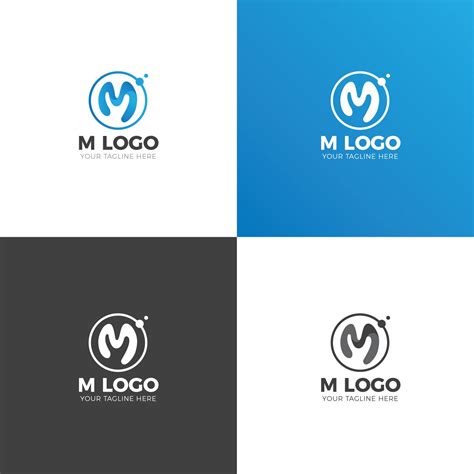 M Creative Logo Design Template 001903 Template Catalog