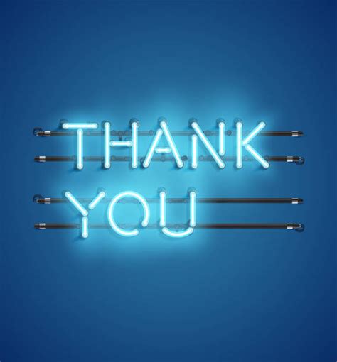 Neon Thank You Sign Stock Photos Pictures And Royalty Free Images Istock