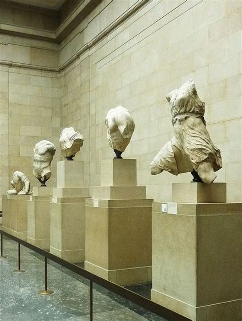 Parthenon Marbles Parthenon Classic Sculpture Museum Exhibition Design