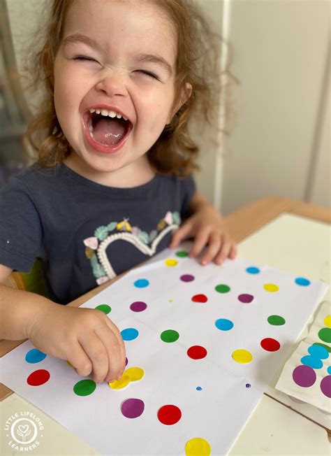 Dot Sticker Activities For Toddlers And Preschoolers Little Lifelong