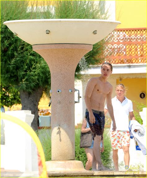 Cole Dylan Sprouse Hit The Beach During Italian Vacation Photo Photo Gallery Just
